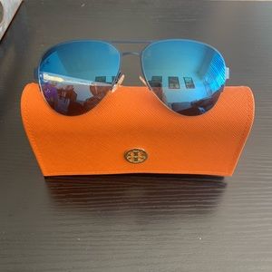 Tory Burch Blue sunglasses in great condition